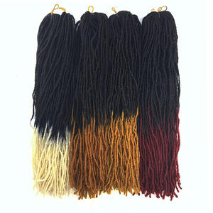 Sisterlocs Terrore Locs Estensioni Dei Capelli Del Crochet Africano Dreadlocks Intrecciare I Capelli Solido E Ombre di Colore Fibra Sintetica Sisterlocks - Product Image 5