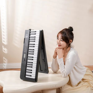 BDMUSIC Piano numérique pliable à 88 touches avec clavier musical tactile MIDI synthétiseur fabriqué en Chine en vente - Product Image 1