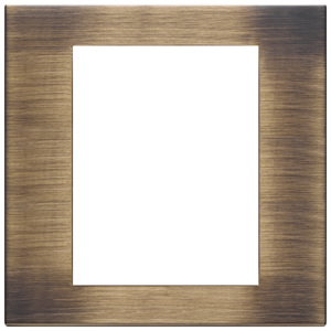 Brushed Antique Bronze <b>Wall</b> <b>Plate</b> 18.5 Cm Length 2.2 Cm Height For Switches - Product Image 1