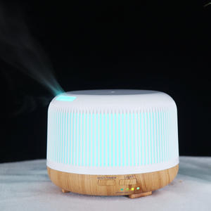 Mini humidificateur Light And Shadow, diffuseur d'huile essentielle de 300Ml avec lumière LED, utilisation domestique, alimenté par USB - Product Image 2