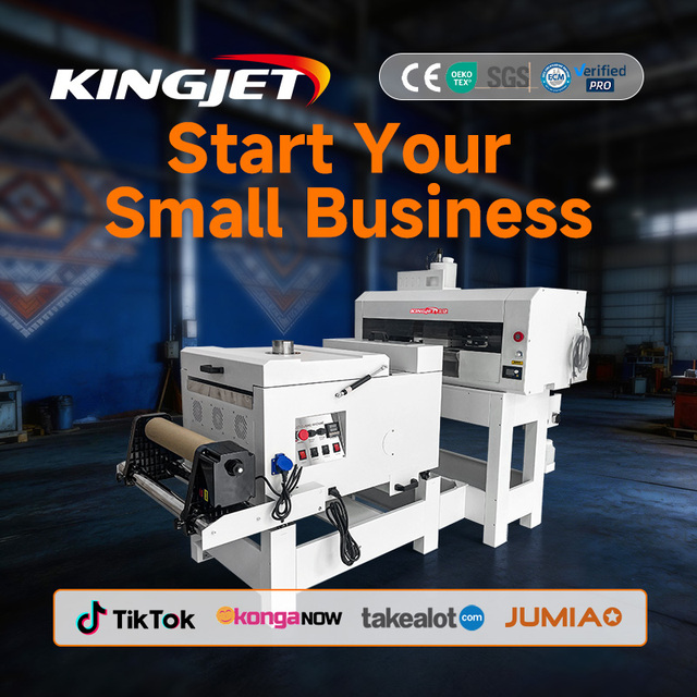 KINGJET High Speed 2 I3200 Print Head Advanced 30cm DTF Printer for Wholesale