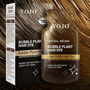 VOJO Tinta per Capelli Naturale <span class=keywords><strong>Senza</strong></span> <span class=keywords><strong>Ammoniaca</strong></span> 30ml*10 Colorazione Rapida in 10 Minuti Uniforme Arricchita con Copertura Totale dei Capelli Grigi - Product Image 5