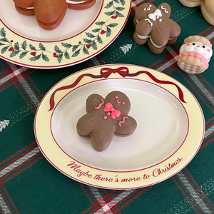 3D Printed Plastic Gingerbread Man Fidget Clicker Festive <b>Stress</b> <b>Relief</b> Desk <b>Toy</b> with Mechanical Switch for Kids & Adults - Product Image 5