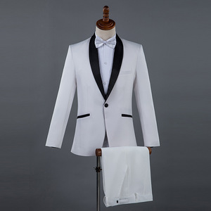Élégant Costume de Smoking Rose Deux Pièces pour <span class=keywords><strong>Homme</strong></span>, Nouvelle Mode de Performance, Hôte de Cérémonie - Product Image 2