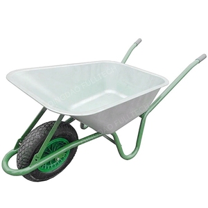 Carretilla de rueda Europea galvanizada, modelo europeo, carretilla <span class=keywords><strong>Altrad</strong></span> Limex Standard 85L para construcción de jardín, bañera galvanizada de 100L - Product Image 3