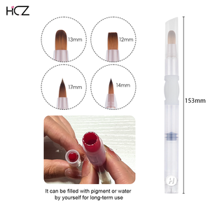 Nouveauté : Stylo marqueur auto-écoulant, pinceaux d'artiste plats/ronds/en forme <span class=keywords><strong>de</strong></span> poire pour la peinture et le dessin - Product Image 3