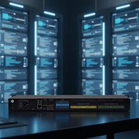 Thinuna DAP-0808M-S Procesador de Matriz Digital DSP Programable Profesional de 8 Entradas y 8 Salidas con Mezcla Automática, Tarjeta de Sonido AFC/AEC/USB