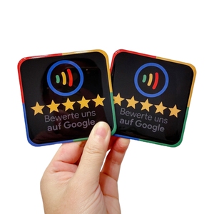 Personalizar Epoxy NFC Sticker Rfid Clasificación Pvc Chip 213/215/216 <span class=keywords><strong>Play</strong></span> Gift <span class=keywords><strong>Google</strong></span> Review Card NFC Plate - Product Image 6