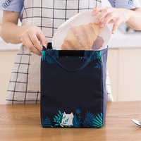 Sac isotherme OEM réutilisable, écologique, personnalisable par sublimation, imperméable, portable, avec isolation thermique en feuille d'aluminium épaisse pour aliments