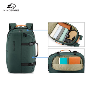 Kingsons Backpack 20-35L Ultralight Durable Solid Color Leisure Travel Backpack For Men Women Students - Product Image 2