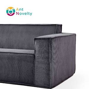 Two Seat Japanese Design Bean <strong>Curd</strong> Block Sofa <strong>Set</strong> Simple Modern Style for Villa School Park Workshop Living Room - Product Image 3