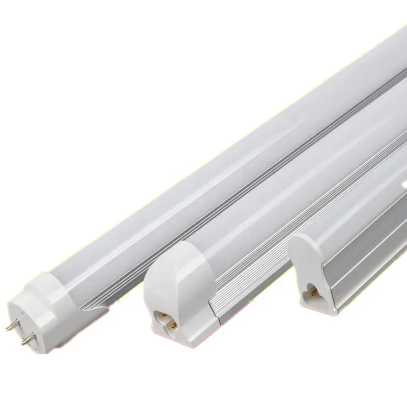 0.6m 0.9m 1.2m t8 led tube 12w 18w 24W 36W t5 T8 led light tube lamp LED lampada integrata lampada in vetro acrilico