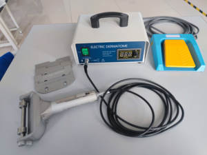 <span class=keywords><strong>Dermatome</strong></span> électrique chirurgical de greffage de peau d'acier inoxydable de IN-Q1 - Product Image 6