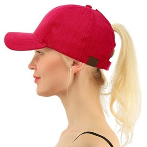 Gorra de béisbol de algodón lavable, visera protectora para <span class=keywords><strong>el</strong></span> sol, cola de <span class=keywords><strong>caballo</strong></span>, novedad, Amazon, 2020 - Product Image 6