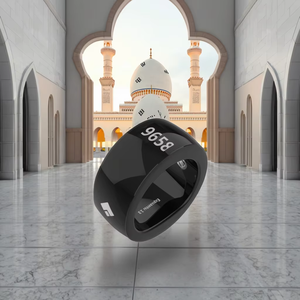 Islamic Electronic Rosary Ring Prayer Reminder Ring With the Function of <strong>Calling</strong> and <strong>Praying</strong> Tally Counter Zikr Counter Ring - Product Image 1