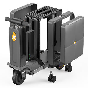 Valise à roulettes intelligente moderne et légère, portable, pour voyages, scooter, spinner, durable, avec serrure électrique - Product Image 4