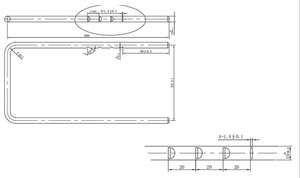 Barre de support de têtière de siège auto personnalisée en acier en forme de B/U, réglable, OEM ODM, fabriquée en Chine - Product Image 6