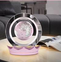 Fleur Éternelle à Lévitation Magnétique Tengyan pour Haut-parleur, Commande Vocale IA, Cadeau Flottant, Décoration de Bureau et de Maison