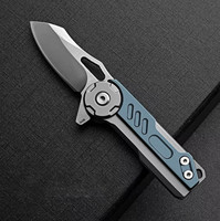 Mini couteau pliant portable pour l'extérieur Outil à lame de poche pour application industrielle de qualité bricolage avec porte-clés personnalisé OEM