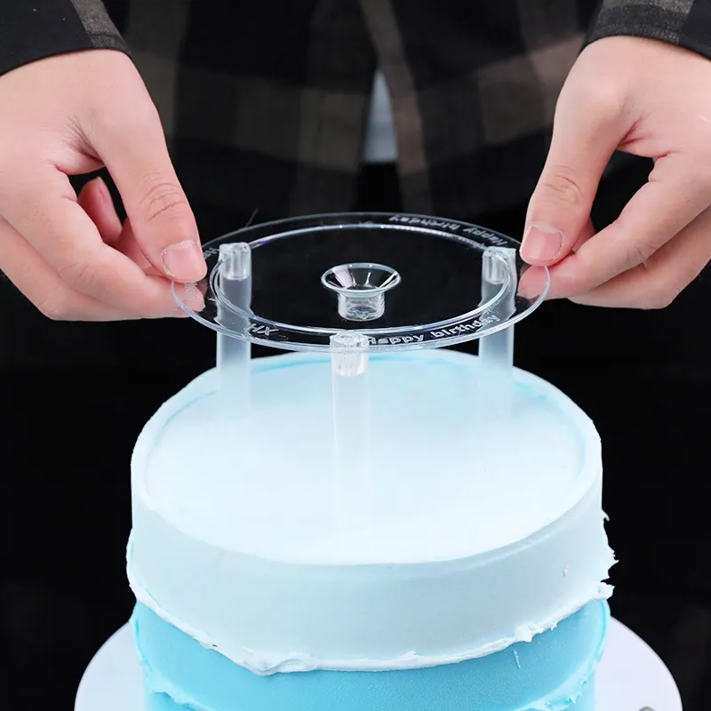 Wholesale Birthday Wedding Cake Stand Multi Tier Cake Support Frame Food Grade Multi-layer Plastic Cake Tools