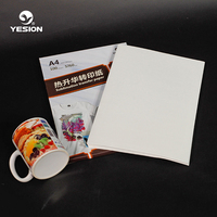 Papier de Sublimation 100 g/m² pour Imprimante Jet d'Encre, 100 Pièces/Sac, Papier de Sublimation A4 pour Transferts sur T-shirts avec Encre de Sublimation