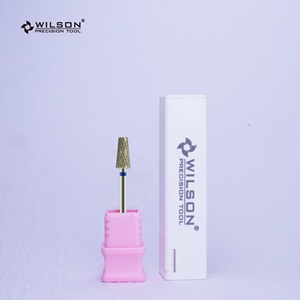 Forma cónica de 5,4mm con ranura de refrigeración, brocas de alisado de uñas de bajo ruido para pulir el área de la cutícula, herramienta de uñas para manicura y belleza - Product Image 4