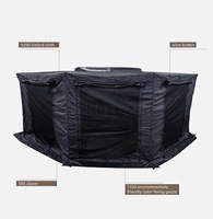 Auvent latéral à 180 degrés, imperméable, coupe-vent, léger, pour voiture, camion, camping, 4x4
