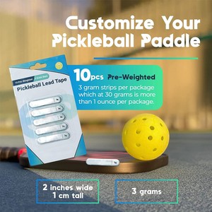Benutzer definierte Pickle ball Paddle <span class=keywords><strong>Lead</strong></span> <span class=keywords><strong>Tape</strong></span> Klebstoff Gewichts streifen Pickle ball <span class=keywords><strong>Lead</strong></span> <span class=keywords><strong>Tape</strong></span> - Product Image 5