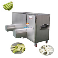 Gemotoriseerde fruitenschilmachine, automatische bananen- en plantainschilmachine voor kleine bedrijven