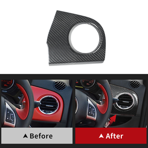 Fibra de carbono ES, los lados izquierdo y derecho del panel de instrumentos (unidad derecha) para accesorios interiores Fiat 595 Abarth - Product Image 5