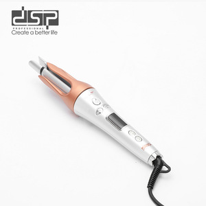 Rizador de Pelo Profesional Dsp, 19-25 mm, Calor Ajustable, Pantalla LCD, Estilizador Eléctrico para Rizos Grandes - Product Image 1