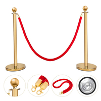 En stock 1.5M Queue Stanchions Ceintures Rétractables Corde Barrière En Acier Inoxydable Contrôle De Foule Stand Ligne Diviseurs Flexibarrier