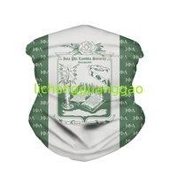 Masque facial sportif extensible à col sans couture, imprimé, en tissu extensible, à prix abordable, le plus vendu, pour sororité, bandana d'extérieur, logo personnalisé