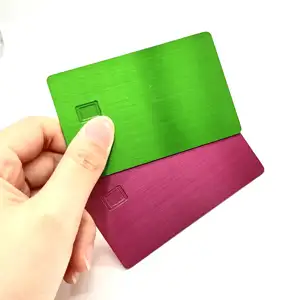 Chinese professional customizable credit card manufacturers supply large and small metal banks