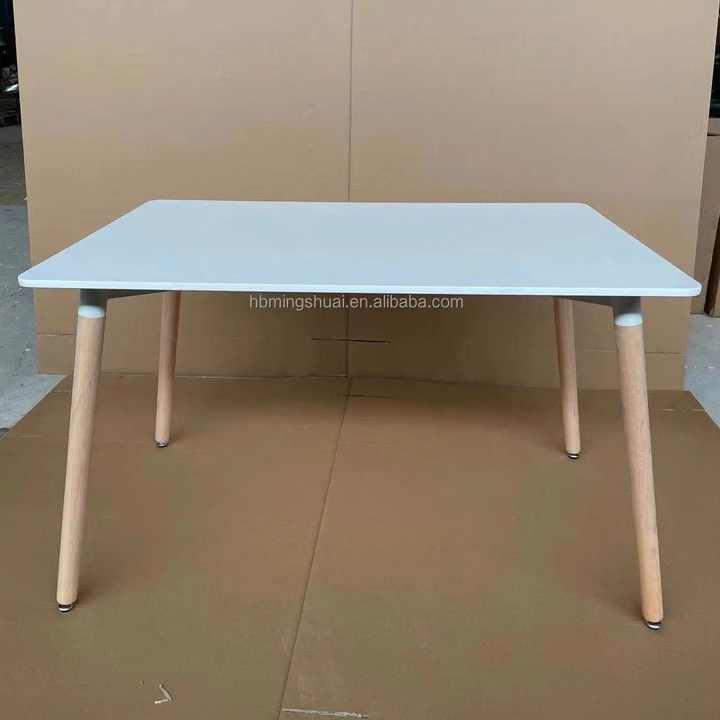 ノルディックモダン チェア イエローダイニングテーブルセット 4点組