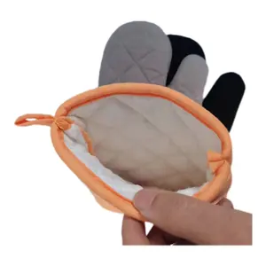 Gants de cuisine en coton imprimés personnalisables résistants à la chaleur pour barbecue et travail