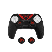 Coque en silicone antidérapante pour manette PS5, housse de protection anti-transpiration pour manette Playstation 5, accessoires de jeu