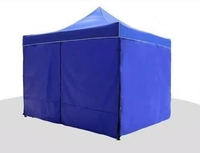 ABCCANOPY 3x3m PVC Tente de réception pliable portable pour balcon et abri de jardin