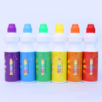 Marqueur de Graffiti à Pointe Géante en Mousse 15mm 70ml, Stylo de Gribouillage Coloré pour Enfants, Encre à Séchage Rapide, Vente Directe Usine