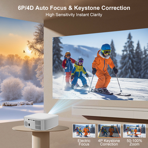 Nouveau projecteur portable Android 13 P92Max 2026 avec Netflix et Google TV intégrés, mini projecteur natif 1080P 7000 Lumens HIFI - Product Image 3