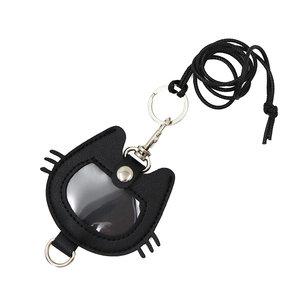 <span class=keywords><strong>Porte</strong></span>-clés en cuir PU en forme de chat mignon, cordon de <span class=keywords><strong>cou</strong></span>, <span class=keywords><strong>porte</strong></span>-badge de dessin animé avec anneau <span class=keywords><strong>porte</strong></span>-clés pour étudiants, <span class=keywords><strong>porte</strong></span>-badge à suspendre au <span class=keywords><strong>cou</strong></span> - Product Image 2
