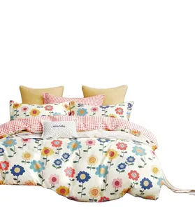 China supplier Home textile cartoon promotion cotton semi reactive pillowcase