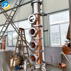 ZJ 200L 단일 벽 증류 기계 낮은 예산 증류기 알코올 스틸 장비 홈 증류기 Moonshine - Product Image 4