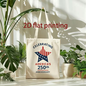American <strong>Flag</strong> Bald Eagle Canvas Bag Patriotic USA Shoulder Bag Reusable Grocery Shopping Bag for 4th of July Independence Day - Product Image 6