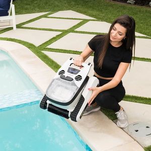 Robot <span class=keywords><strong>aspirateur</strong></span> <span class=keywords><strong>de</strong></span> <span class=keywords><strong>piscine</strong></span> automatique <span class=keywords><strong>de</strong></span> haute qualité, sans fil, alimenté par énergie solaire, outil <span class=keywords><strong>de</strong></span> nettoyage robotique sous-marin pour les murs des piscines - Product Image 5