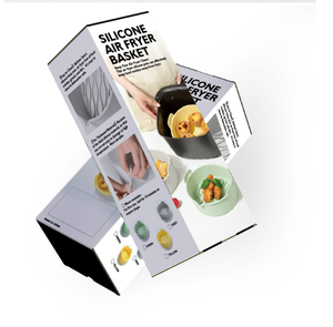 Ensemble de doublures réutilisables en silicone pour friteuse à air, moules de cuisson en silicone pour paniers de friteuse, plats et moules de cuisson en silicone - Product Image 6