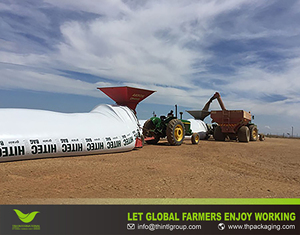 Agricultural HDPE Grain Silo <b>Bag</b> UV Protected Grain Storage <b>Bag</b> For <b>Wheat</b> Corn Soybean On Farm Storage - Product Image 3