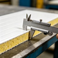 Panel Sandwich Polyurethane untuk Dinding Ruang Dingin, Berinsulasi, untuk Gudang Pendingin dan Pengolahan Makanan