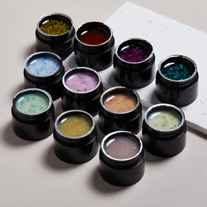 Gel de Uñas Luminoso UV con Flores Secas <span class=keywords><strong>Naturales</strong></span>, Certificado, Marca Privada OEM/ODM, Gel de Uñas Poly Fairy - Product Image 6