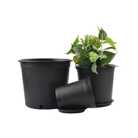 Pots de pépinière en plastique Chin-Up pour plantes, pots de culture réutilisables pour semis avec trous de drainage, seaux de plantation robustes pour le jardin